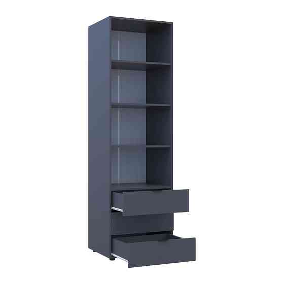 Пенал для одежды Doros Гелар Графит 3Ш 60х49.5х203.4 DRS-011757 (41516132) Днепр