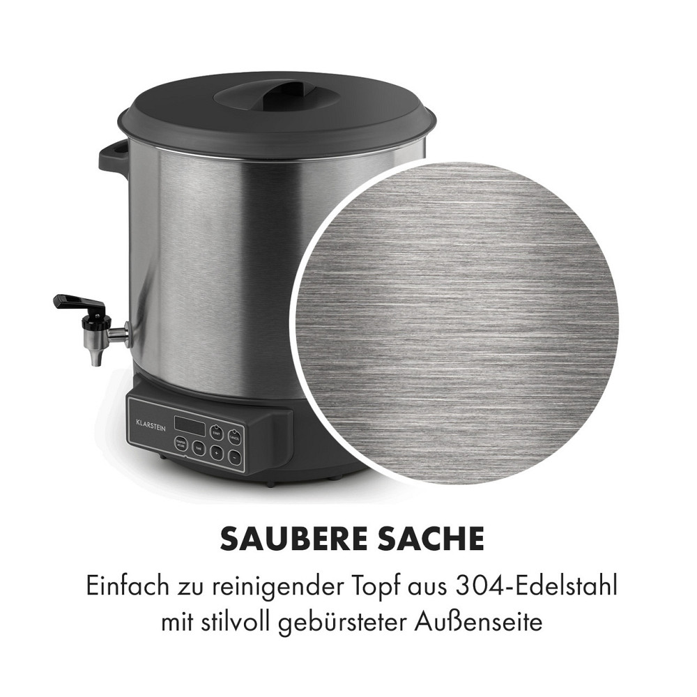 Дозатор для приготування напоїв Lady Marmalade 27L 100 °C 12h з неіржавкої сталі (Німеччина, читати Рівне - фото 6