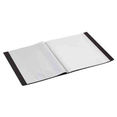 Папка с файлами Economix А4 с 40 файлами, черная (E30604-01) Винница