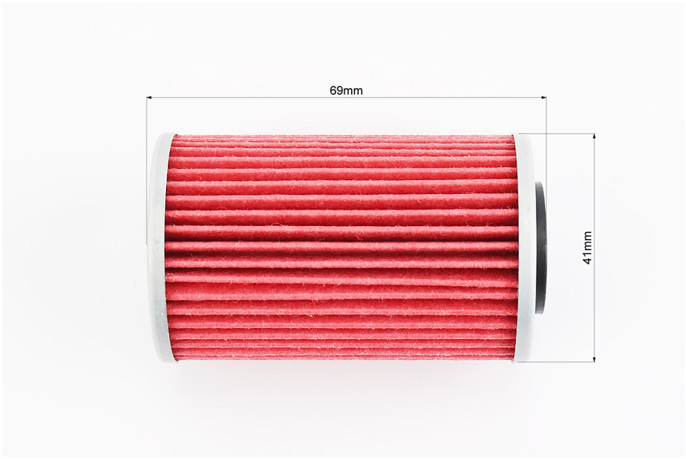 Фільтр-елемент масляний HF155 (41x69мм) KTM 125/200/250/390 Duke, Husqvarna 200/250/401 Svartpilen Київ - фото 3