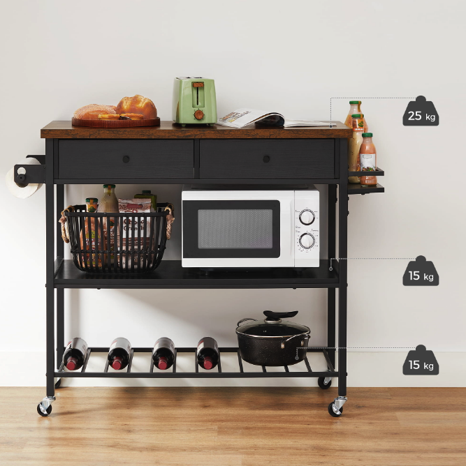 Стелаж візок Leobert Cosmo кухонний в стилі Loft Київ - фото 9