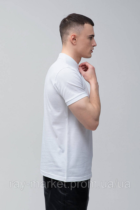 Поло классическое Stedman Lux Polo мужское белое (ST9060-WHI) M Киев - изображение 9