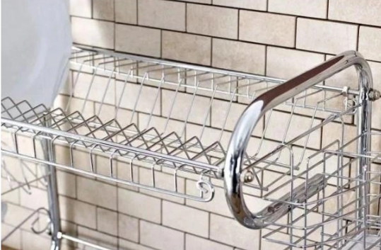 Двухъярусная сушилка для посуды 26х43 см Edenberg EB-2108 Одесса - изображение 9