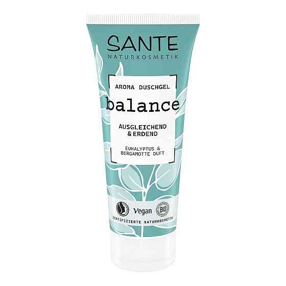 Vegan Аромагель для душа Balance Эвкалипт и Бергамот SANTE 200 мл Киев