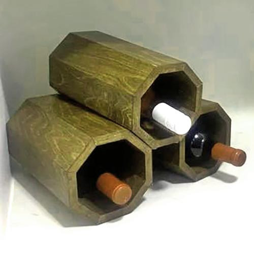 Настільна винна полиця "Плантей 3" мускат Миколаїв - фото 1