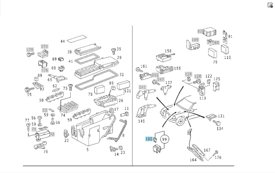 Mercedes-Benz  N000000004210 Запобіжник 40 A червоно-коричневий E-class Coupe C238 E-class Cabriolet A238 C-Class Estate S204 C-Class W204 GLK X204 C- Одеса