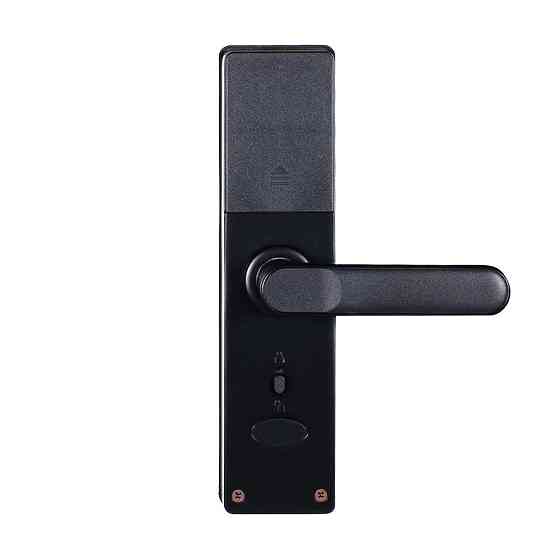 Замок біометричний автономний Trinix TRL-5402BTF Black з Bluetooth, зчитувачем відбитків пальців і карт Mifare (65-00071) Київ