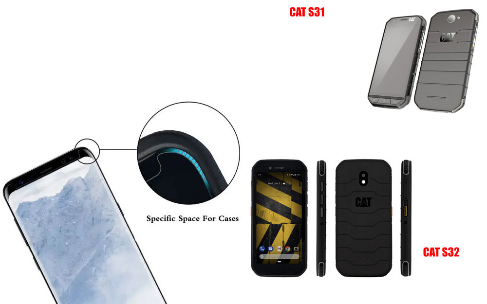 Защитное стекло HyperGlass Pro для CAT S31, CAT S32 – максимальная чувствительность и защита Киев - изображение 3