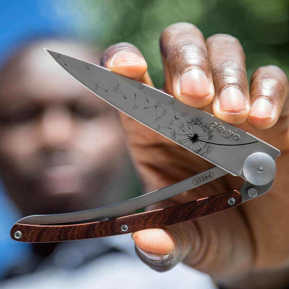 Універсальний Складаний Ніж з лазерним гравіюванням Загадати бажання Deejo "37 грам" (1CB000057) Сталь Нововолинськ - фото 8