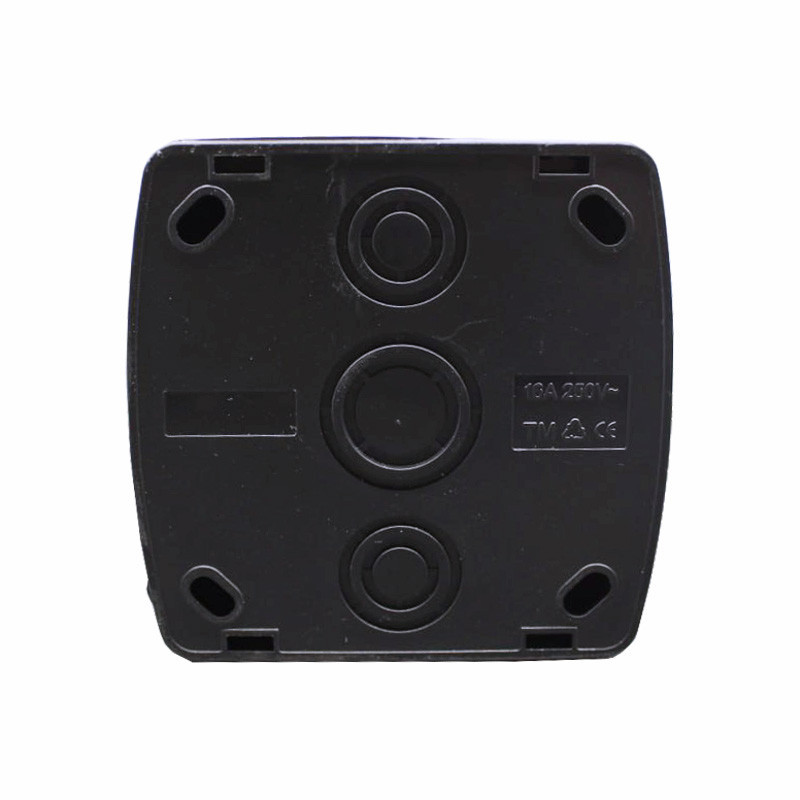 Розетка с заземлением с крышкой 16А, Acura графит Днепр - изображение 4