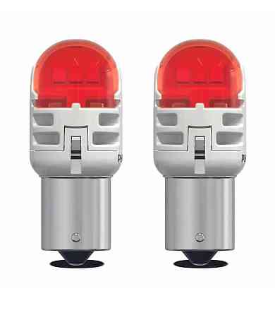 Комплект светодиодных ламп Philips 11498AU60X2 PY21W LED Ultinon Pro6000 SI 12V BAU15S AMBER Харків