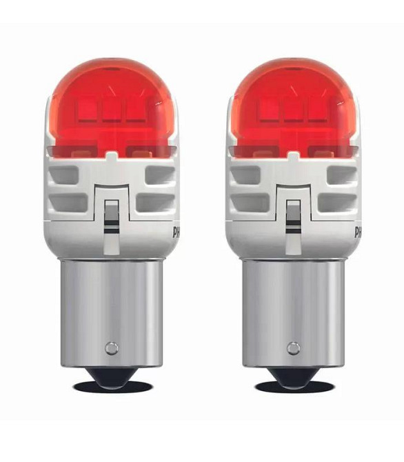 Комплект светодиодных ламп Philips 11498AU60X2 PY21W LED Ultinon Pro6000 SI 12V BAU15S AMBER Харків - фото 1