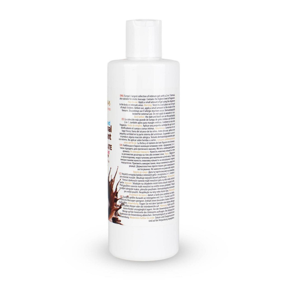 2в1 лубрикант та масажний гель - MyLove Aroma Series Intim&Massage Chocolate, 300 мл Sex Aura Київ - фото 5