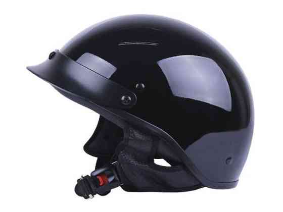 Шлем мотоциклетный MD-513, черный глянцевый, size S Мукачево