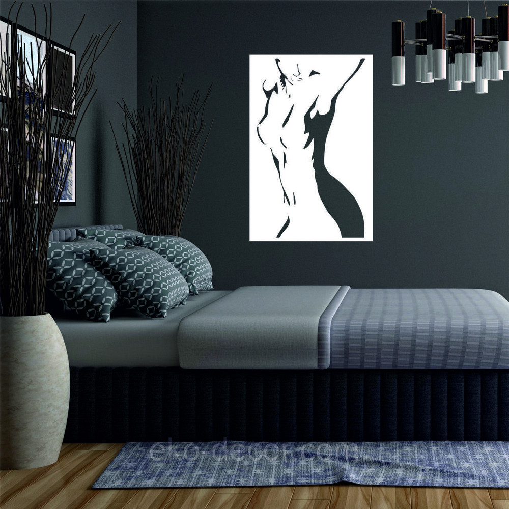 Декоративне настінне Панно «Силует жінки», Декор на стіну Київ - фото 2