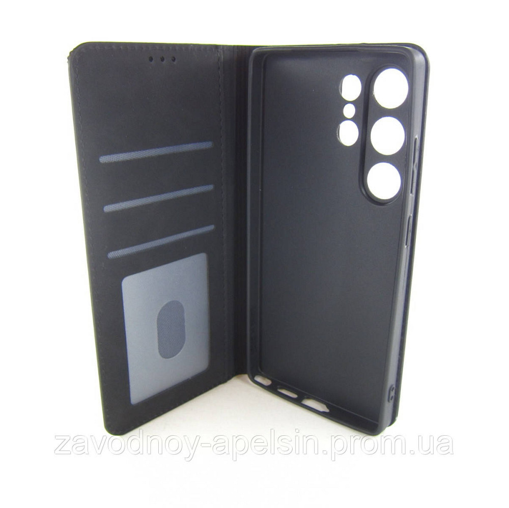 Чехол книжка Samsung S25 Ultra S938 Защита камеры (черный) Одесса - изображение 3