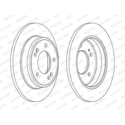 Тормозной диск FERODO DDF2193C Винница