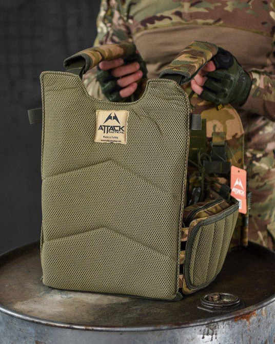 Тактична плитоноска Attack 4 точки швидкого скидання ВТ7472 Одеса - фото 4