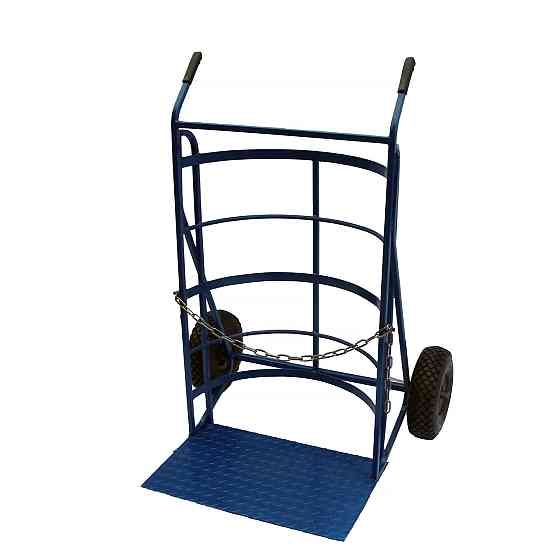 Тележка ТБ-1 для перевозки бочки 200 литров — усиленная конструкция для удобной транспортировки Харьков