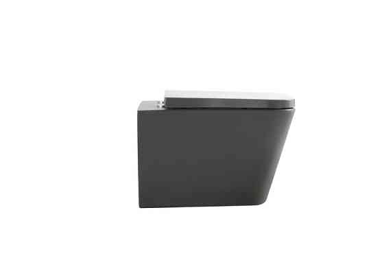Унітаз підвісний Mixxus Premium QUADRO-0305-R GRAY 510x350x345mm система змиву RIMLESS   ( MP6656 ) 20070 Харків