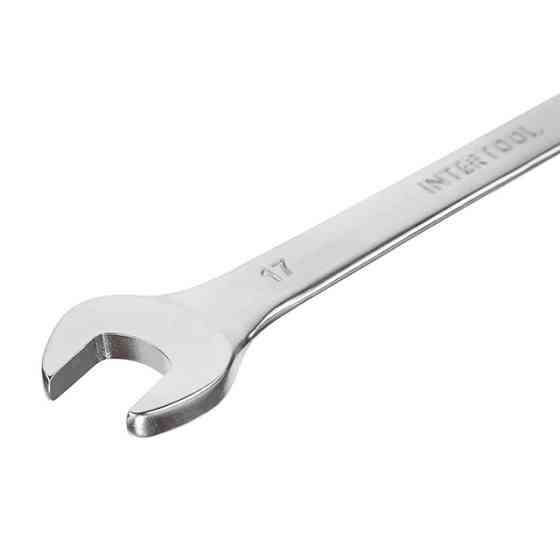 Набір ключів комбінованих, 6 шт., 8-17 мм, Cr-V INTERTOOL HT-1201 Київ