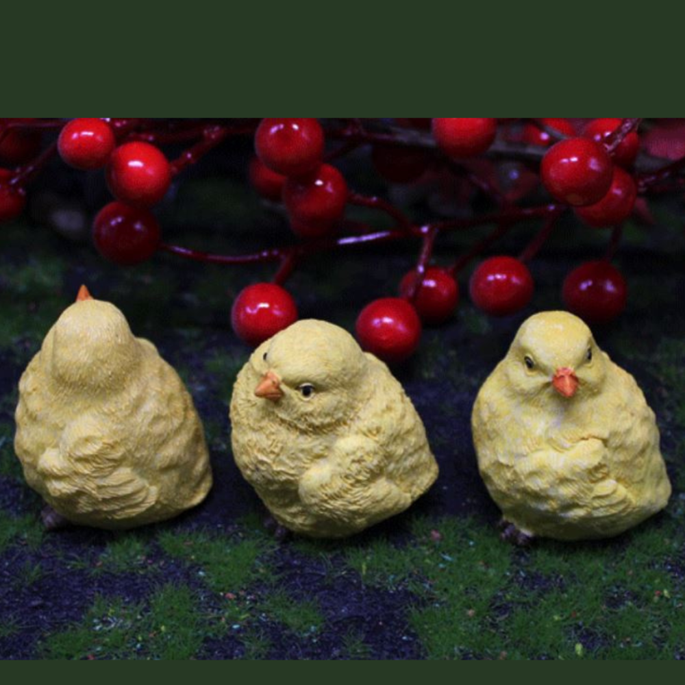 Пасхальный декор фигурка Цыпленок 4.5 х 3.8 х 2.5 см из полистоуна. Пасхальный подарок. Одесса - изображение 5