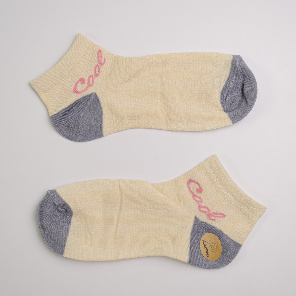 Набор носков женских бамбуковых 10 пар Youstar 108 Низкие 37-41 Бежевый Сумы - изображение 2