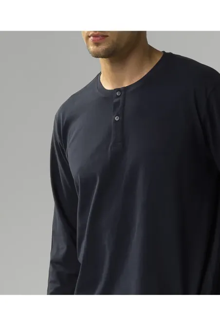 Мужская пижама (длинные штаны, длинный рукав) 100% Хлопок Atlantic NMP-375 L Киев - изображение 2