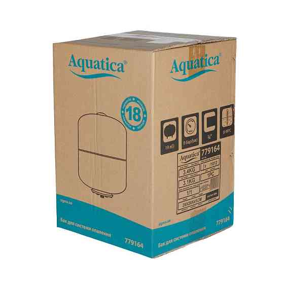Бак для системы отопления цилиндрический (разборной) 19л AQUATICA (779164) Киев