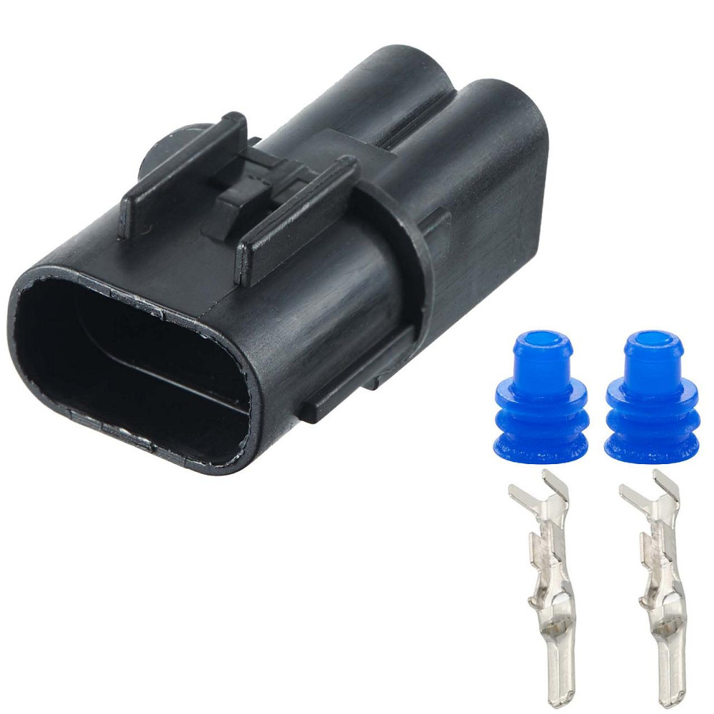 Роз'єм конектор 2-кон., Вентил, Охлаждения Радіатора, PB041-0202 KUM Корея універс., Hyundai, Kia 40195 Київ - фото 1