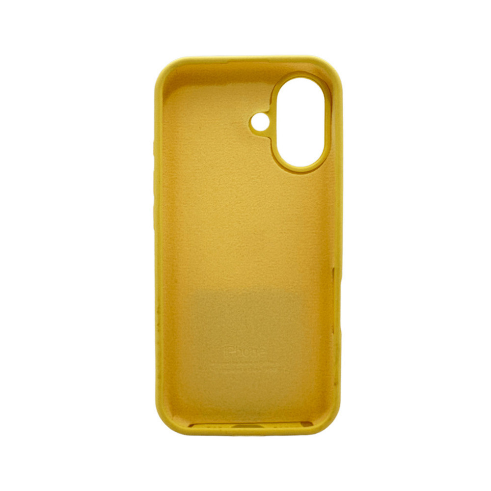Чохол для смартфона Silicone Full Case AA Open Cam for Apple iPhone 17 33,Canary Yellow Киев - изображение 3