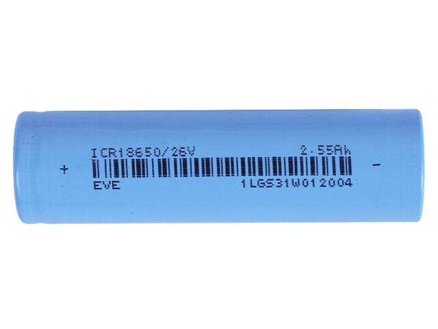 Акумуляторна батарея 18650 (2500 mAh, 3.6 V, 3C) Мукачево - фото 2