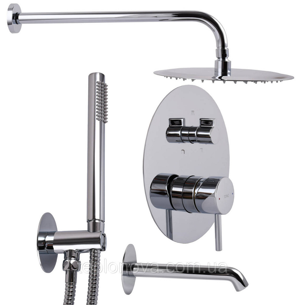 Смеситель для душа встроенный TOPAZ LOFT TLF 32115-H39-C Черновцы - изображение 10