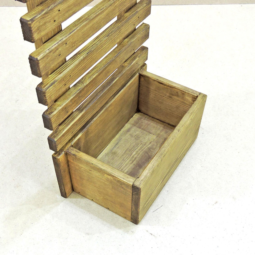 Полиця настінна для квітів "Сальвадор" капучино Миколаїв - фото 8