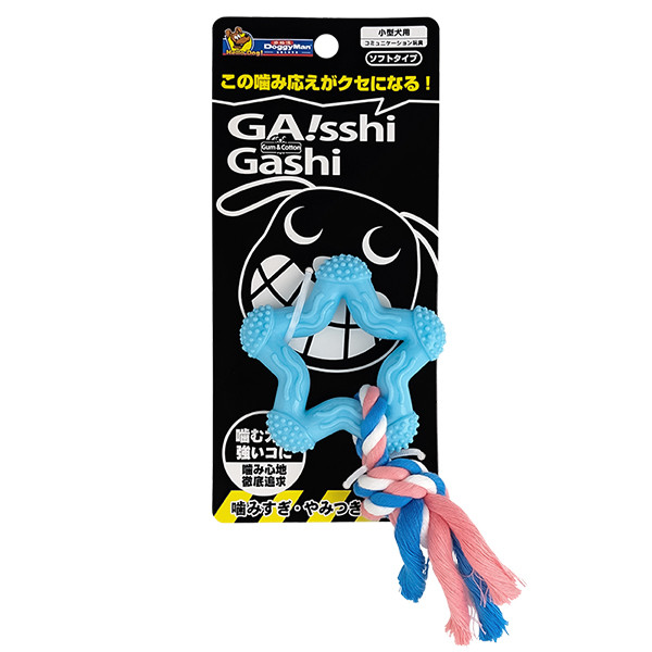 DoggyMan Chew Toy Star with Rope ДОГГІМЕН ЗІРКА З МОТУЗКОЮ жувальна іграшка для собак Київ - фото 1