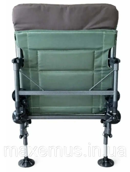 Рыбацкое кресло-шезлонг Bonro B21 раскладной стул для рыбалки и отдыха темно-зеленое Мостиська - фото 7
