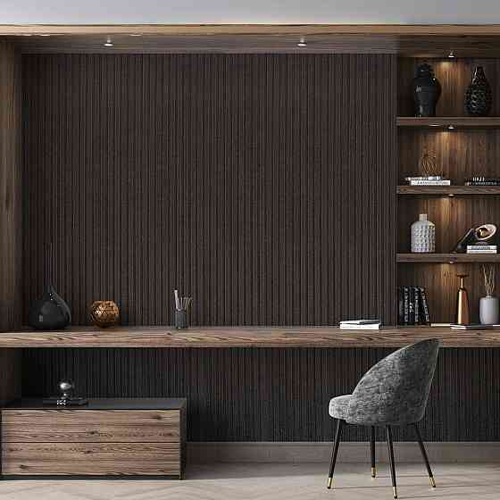 Панель-рейка в рулоне 2900х350х6мм Чёрный SW-00002070 Днепр