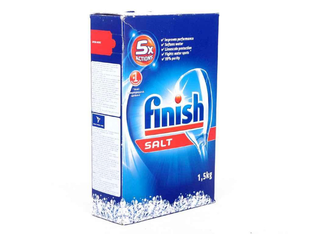 Засіб для помякшення води 1,5кг Calgonit Salt ТМ FINISH Київ - фото 1