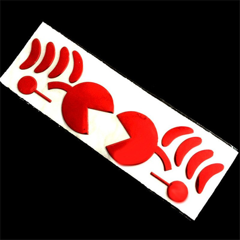 Наклейка Краб опукла на авто значок Київ - фото 8