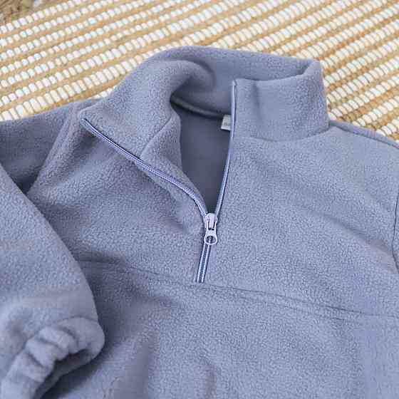 Дитячий теплий костюм термо (толстовка +штани)  Світло-сірий Кам'янець-Подільський