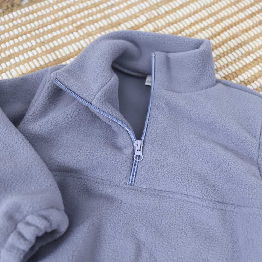 Дитячий теплий костюм термо (толстовка +штани)  Світло-сірий Кам'янець-Подільський - фото 6