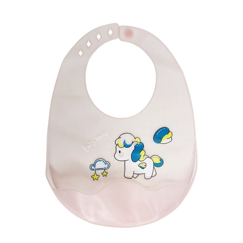 Детский силиконовый слюнявчик MGZ-0618-2 на застежке Винница - изображение 1