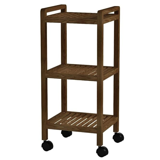 Етажерка для ванної на коліщатах "Галаміс" кориця Миколаїв - фото 1