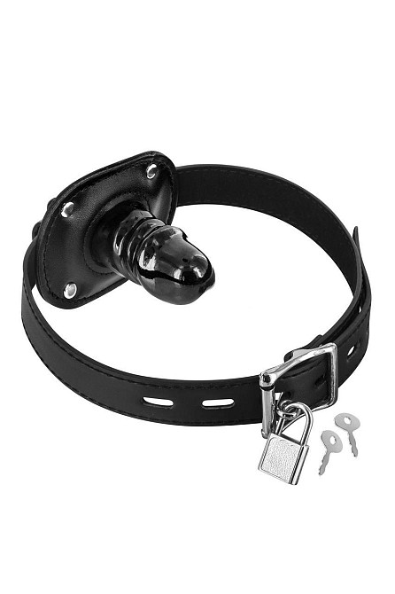 Кляп з маленьким фалоімітатором Fetish Tentation Penis Gag T1 Sex Aura Київ - фото 1