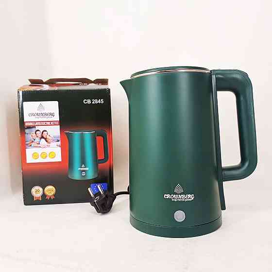 Электрочайник Crownberg CB-2845 дисковый 1.8л 1800Вт Green GZ-83 Львов