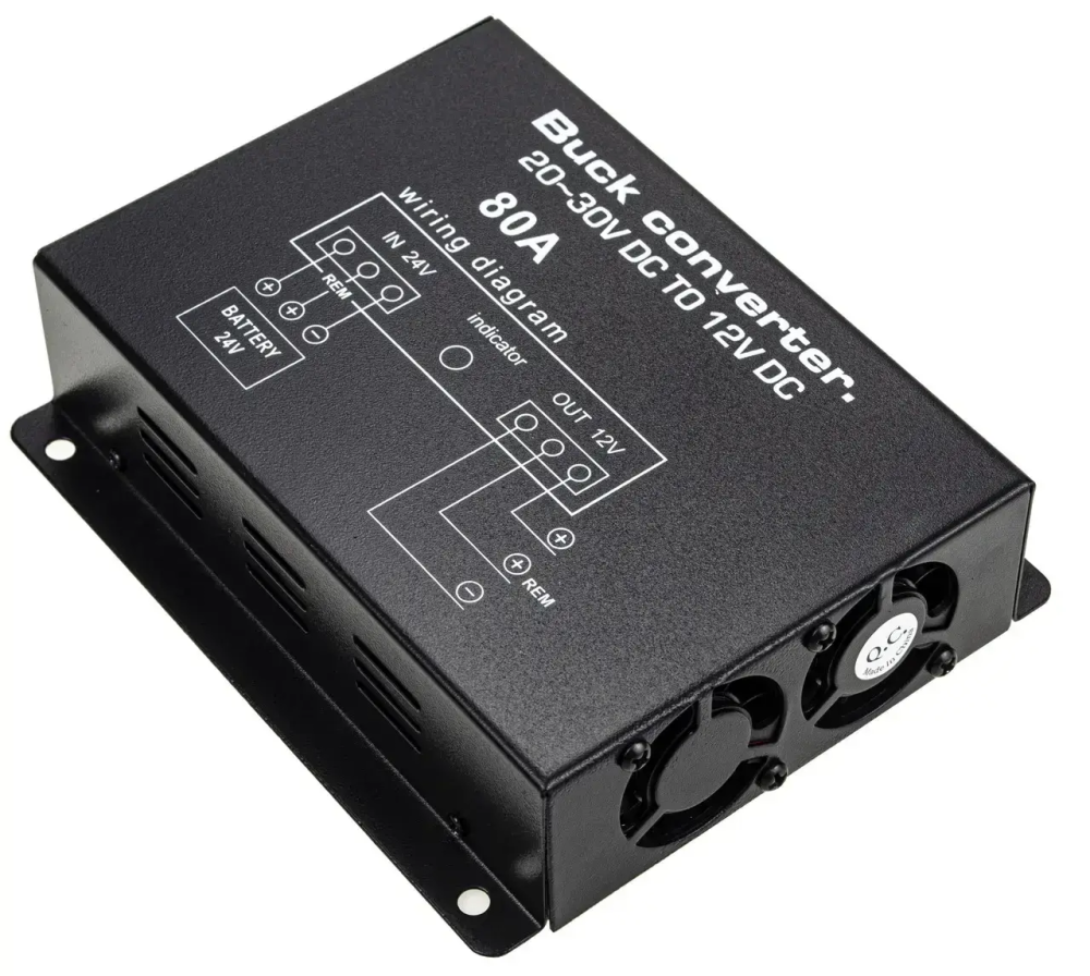 Автомобильный преобразователь DC24-12 80A Киев - изображение 1