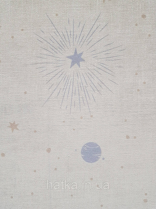 Обои винил на флизелине AS Creation Mia and Paul 0.53х10 детские небо звезды планеты созвездия серые на белом Киев - изображение 3