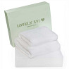 Набір 2 жакардові рушники в коробці Lovely Svi  70 х 140 см і 50 х 90 см Білий (150226)