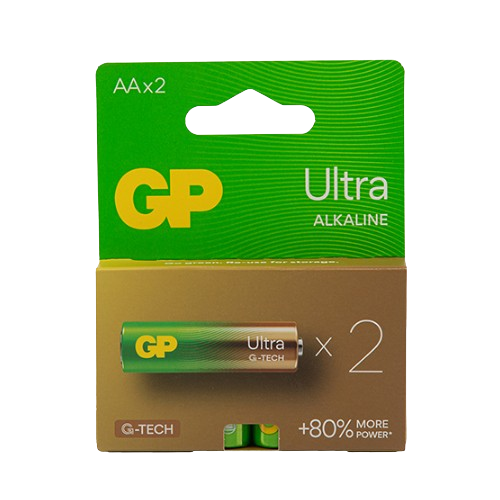 Батарейка лужна AA/LR6 (бл-2шт) GP Ultra Житомир - фото 1