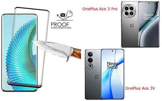 Захисне скло HyperGlass Pro для OnePlus Ace 3 Pro, OnePlus Ace 3V – максимальна чутливість та захист Київ